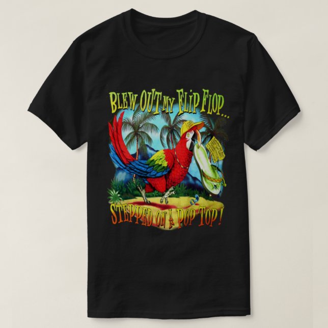 Jimmy Buffett  Jimmy Buffett New Design   T-Shirt (Design Front)