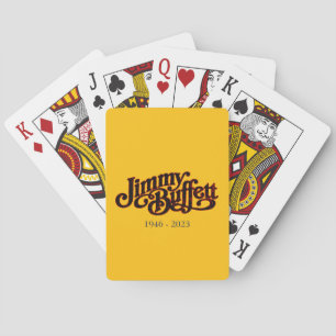 jimmy buffett margarita Island escapism Poker Cards
