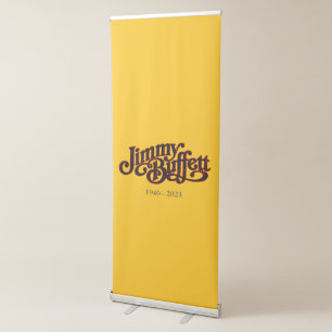 jimmy buffett margarita Island escapism Retractable Banner