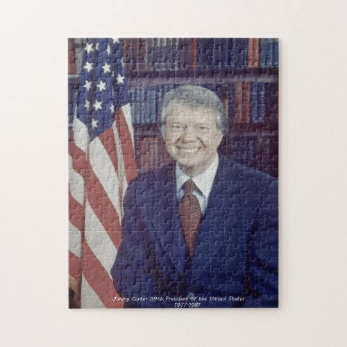 Jimmy Carter 39 th President of the United States Jigsaw Puzzle