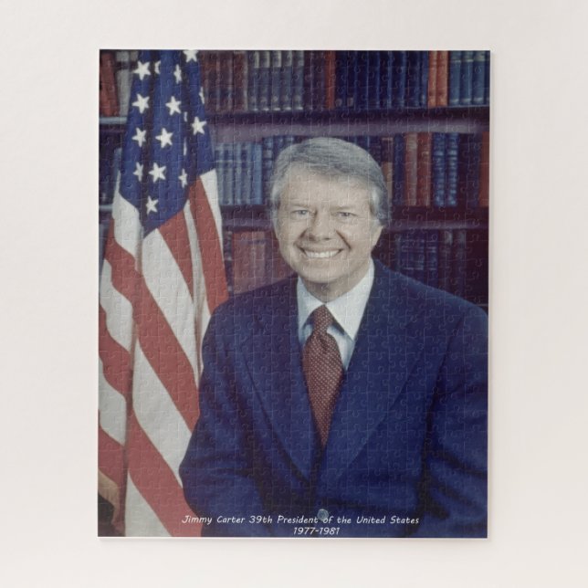 Jimmy Carter 39 th President of the United States Jigsaw Puzzle (Vertical)