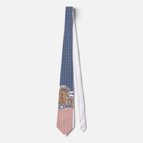 Jimmy Carter 76 Campaign Tie