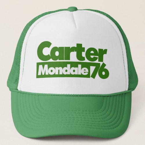 Jimmy Carter 76 Carter Mondale retro Politics Trucker Hat