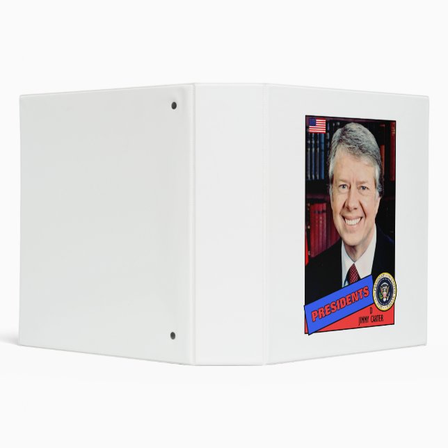 Jimmy Carter Baseball Card Binder (Background)