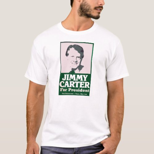 Jimmy Carter Distressed Cut Out Look T_Shirt