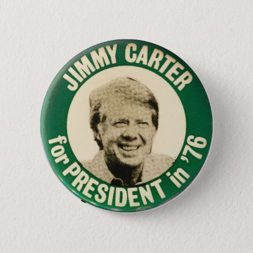 Jimmy Carter for President 1976 Button