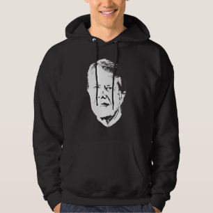Jimmy Carter Minimalistic Pop Art Hoodie