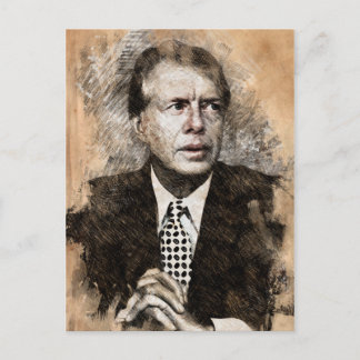 Jimmy Carter Postcard