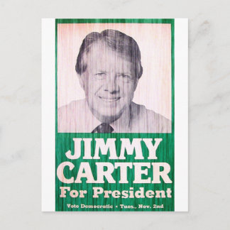 Jimmy Carter Vintage Postcard