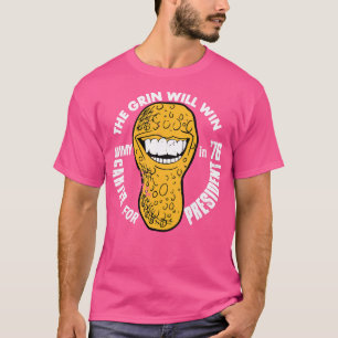 JIMMY CARTER Vintage Presidential Grin Campaign T-Shirt