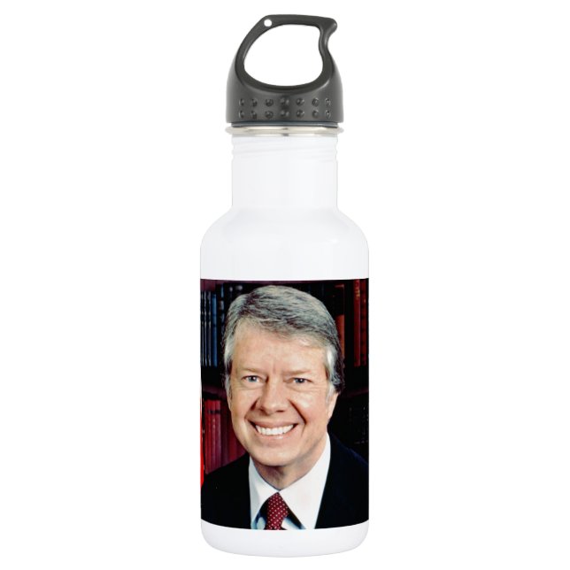 Jimmy Carter Water Bottle (Front)