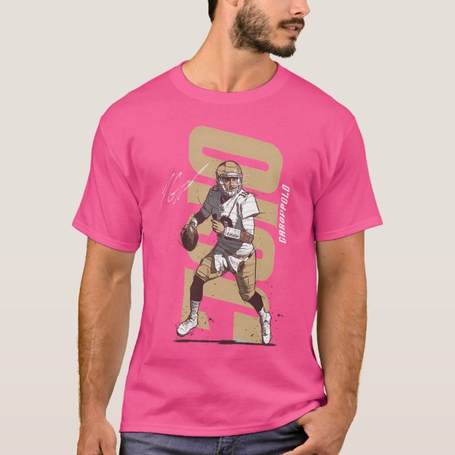 Jimmy Garoppolo Vertical T-Shirt (Front)