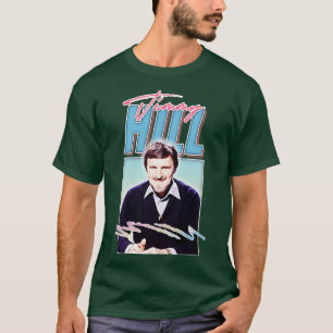 Jimmy Hill Retro Footy Fan Design T-Shirt