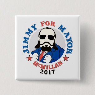 Jimmy McMillan 2017 Pinback Button