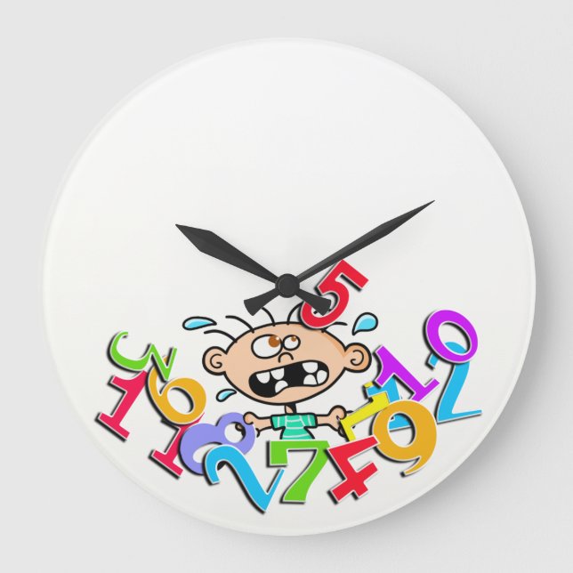 Jimmy "Where Has the Time Gone?" Clock (Front)