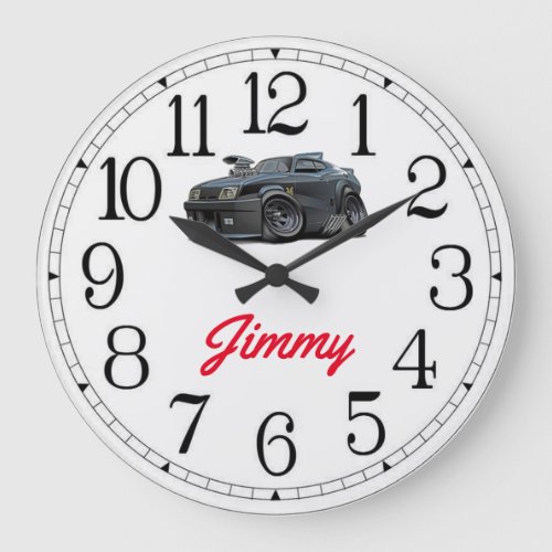 Jimmys Mad Max Large Clock