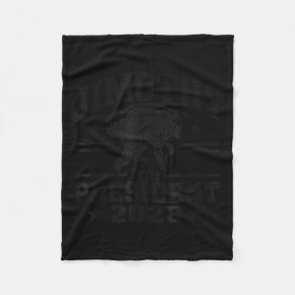 Jimothy For President Usa 2028 Raccoon Meme Fleece Blanket