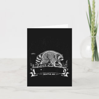 Jimothy Fvibesl Legend Raccoon Seattle Vintage Card