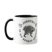 JIMOTHY IS MY SPIRIT ANIMAL - B&W