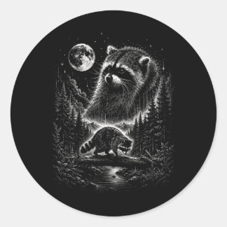 Jimothy Raccoon Funny Jimothy From Seattle Team Classic Round Sticker