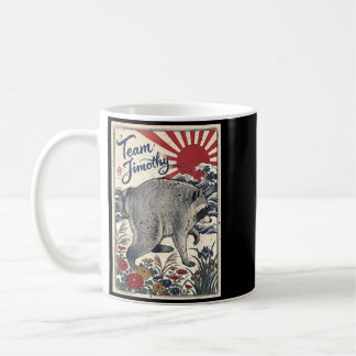 Jimothy Raccoon Funny Trash Panda Team Jimothy Coffee Mug