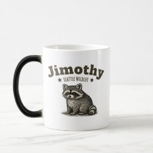 Jimothy Raccoon Seattle Wildlife Color Morph Mug