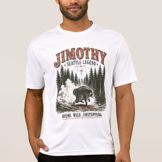 Jimothy Raccoon Vintage Wildlife Forest Adventure T-Shirt