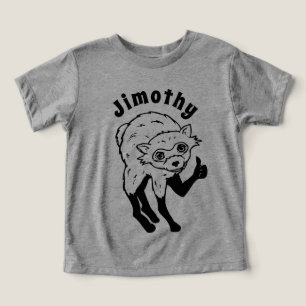 Jimothy The Raccoon Thumbs Up Toddler T-shirt