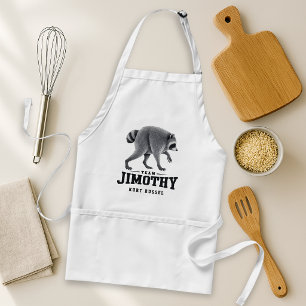 Jimothy Viral Raccoon Funny Trash Panda Wildlife Adult Apron