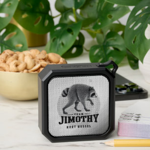 Jimothy Viral Raccoon Funny Trash Panda Wildlife Bluetooth Speaker
