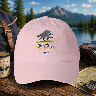 Jimothy Viral Raccoon Funny Trash Panda Wildlife Hat