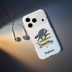 Jimothy Viral Raccoon Funny Trash Panda Wildlife iPhone 17 Pro Case