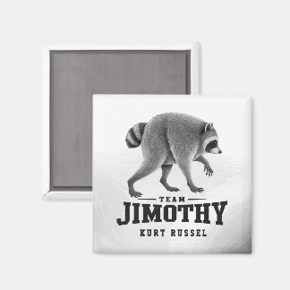 Jimothy Viral Raccoon Funny Trash Panda Wildlife Magnet