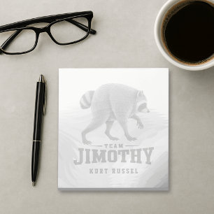 Jimothy Viral Raccoon Funny Trash Panda Wildlife Notepad
