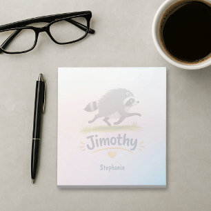 Jimothy Viral Raccoon Funny Trash Panda Wildlife Notepad