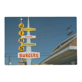 Jim's Burgers Placemat