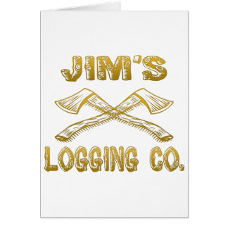 Jim's Logging Company Cards