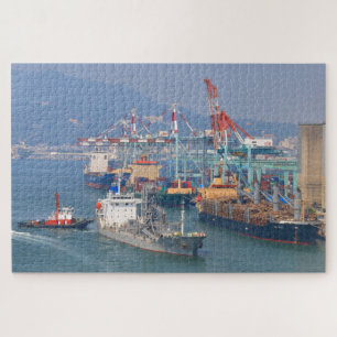 Jin Yang ship and tug Jigsaw Puzzle