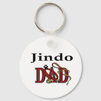 Jindo Dad Gifts Keychain