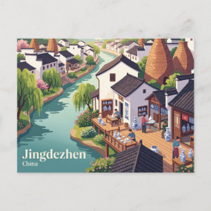 Jingdezhen, China Postcard