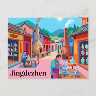 Jingdezhen, China Postcard