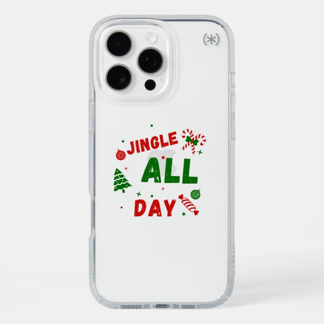 Jingle All Day iPhone 16 Pro Max Case (Front)
