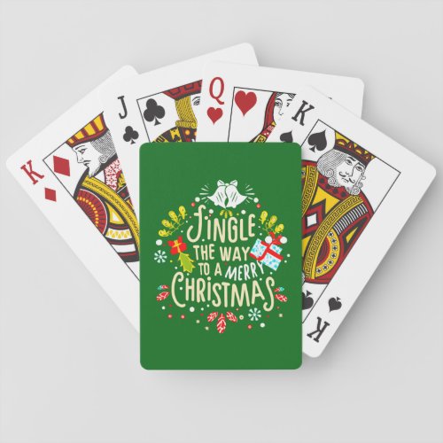 Jingle All the Way A Magical Holiday Expedition Playing Cards