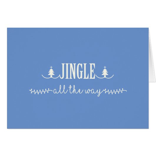 Jingle All The Way Cards (Front Horizontal)