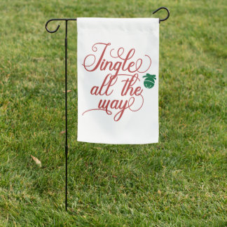 Jingle All The Way Christmas Garden Flag