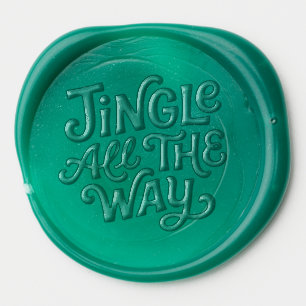 Jingle All the Way Christmas Wax Seal Sticker