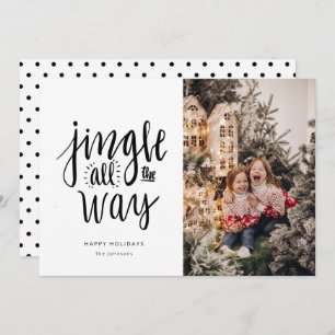 Jingle All the Way Fun Holiday Card