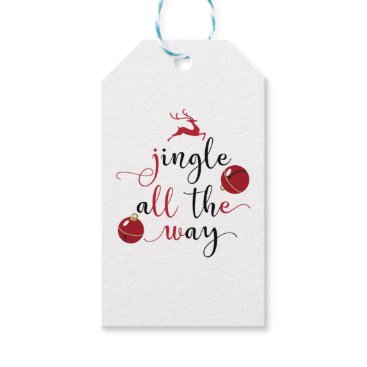 jingle all the way gift tags