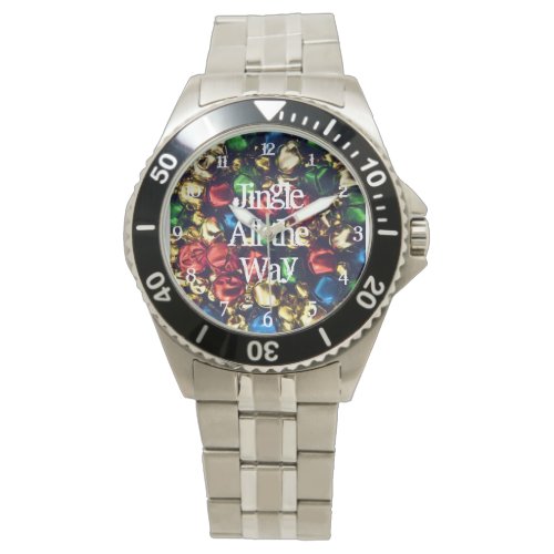 Jingle All the Way Multi_color Bell Watch