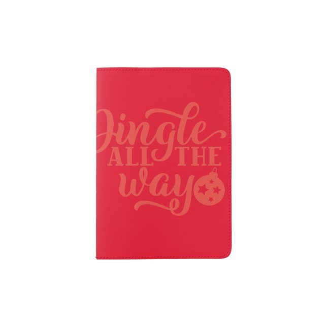 jingle all the way    passport holder (Front)